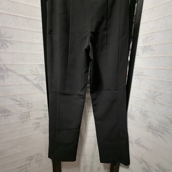 Dynamite Slim Double Weave Pants Women’s Size 6 Jet Black Stretch Dress Work NWT - Picture 4 of 9